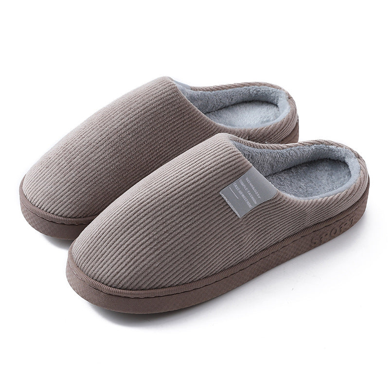 Non Slip Soft Soled Thickened Warm Home Cotton Slippers