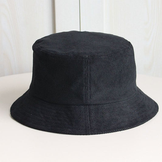 Large Size Fisherman's Hat Women's Oversized Corduroy