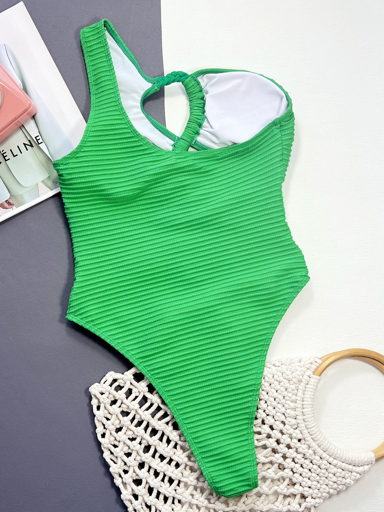 New Women's Solid Color Bikini Swimsuit
