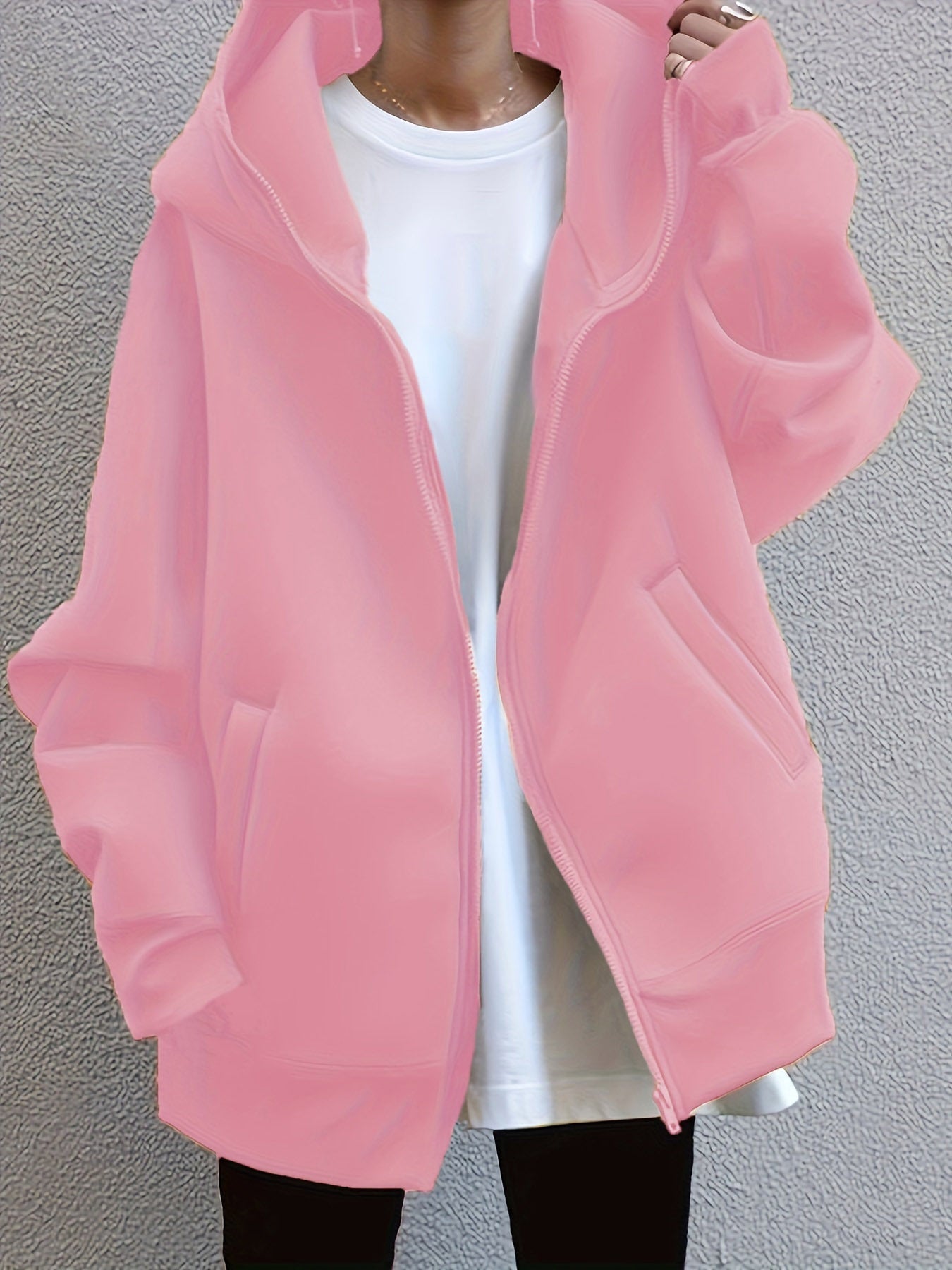 Personalized Street Sweater With Zipper Hood