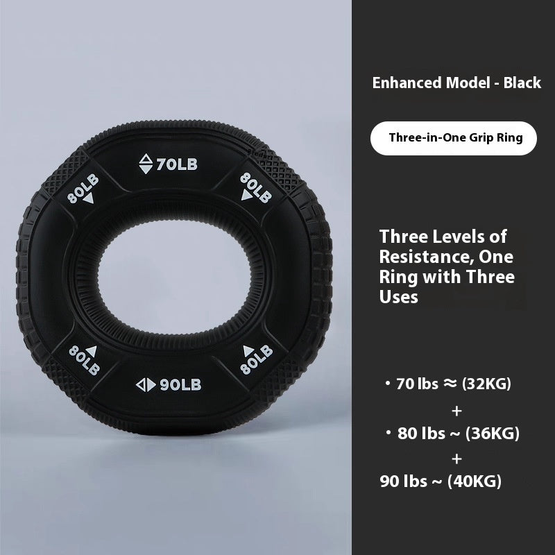 Silicone Grip Ring Decompression Decompression Building Up Arm Muscles Training Five Finger Strength Rehabilitation Grip Strength Exercise Hand Strength Equipment
