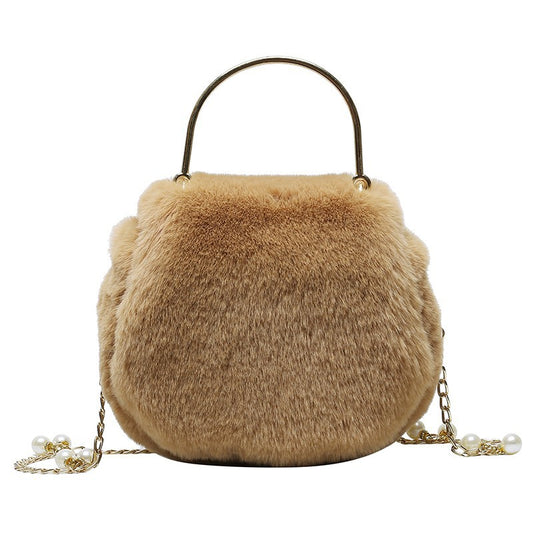 Women's Fashionable Elegant Pearl Chain Handbag