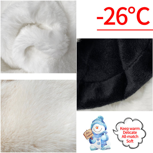 Women's All-match Cold Protection Warm Fisherman Hat Plush Basin Hat