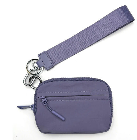 Simple Style Waterproof Nylon Small Wallet Multifunctional