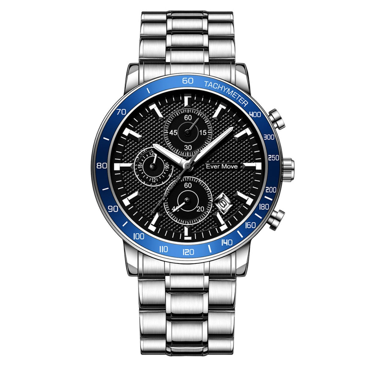 Waterproof Watch Luminous Small Three-pin Steel Watch
