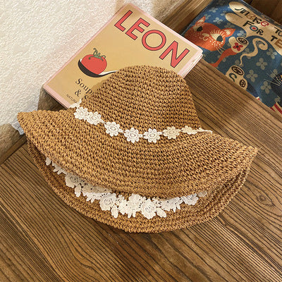 Straw Hat Women's Outdoor Sun Protection Sunshade