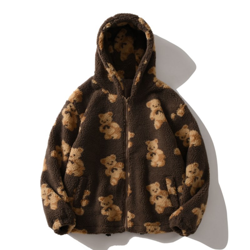Efterår og vinter dame hættetrøje fortykket afslappet sweatshirt