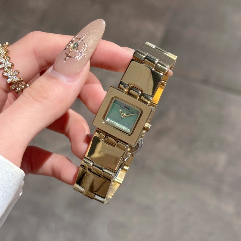 Small Square Watch Light Luxury Niche Fashionable Minimalis For Women