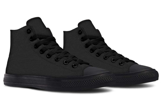 Printed Couple High-top Canvas Shoes
