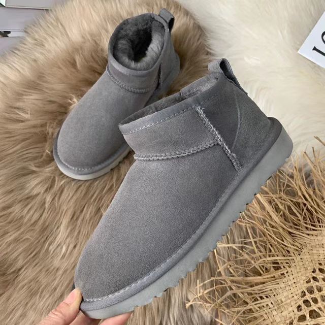 Women's Short Tube Velvet Thickening Thermal Cotton Shoes Snow Boots