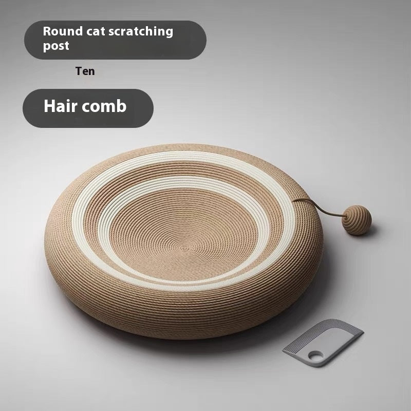 Sisal Cat Scratch Board Wear-resistant Non-dandruff Cat Nest Integrated Oversized Cat Rattan Grinding Claw Nest