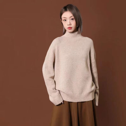 Idle Style Loose Long-sleeved Sweater