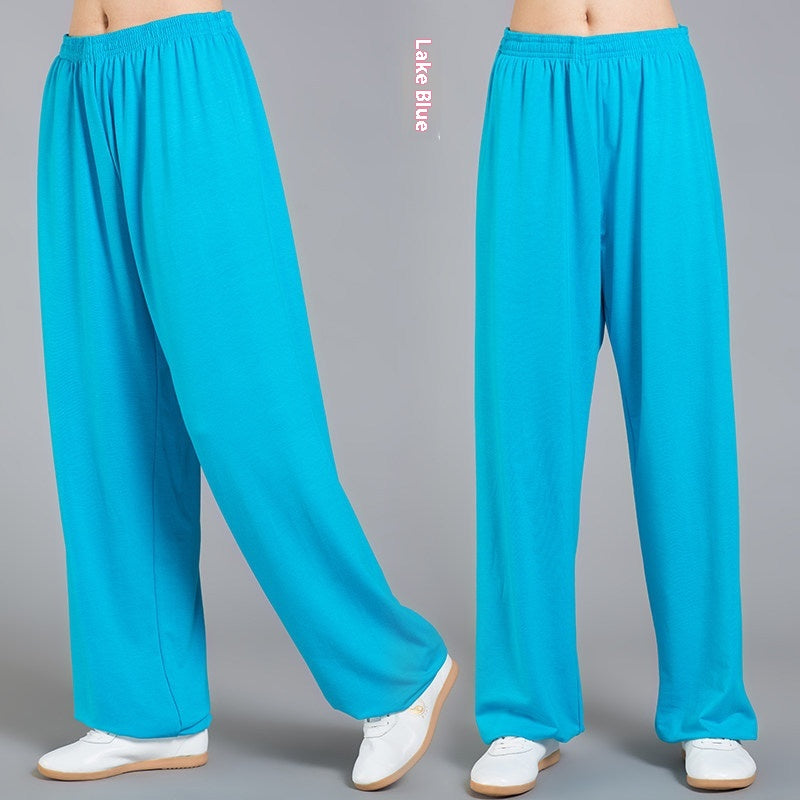 Arts Performance Tai Chi Costume Modal Lantern Practice Pants