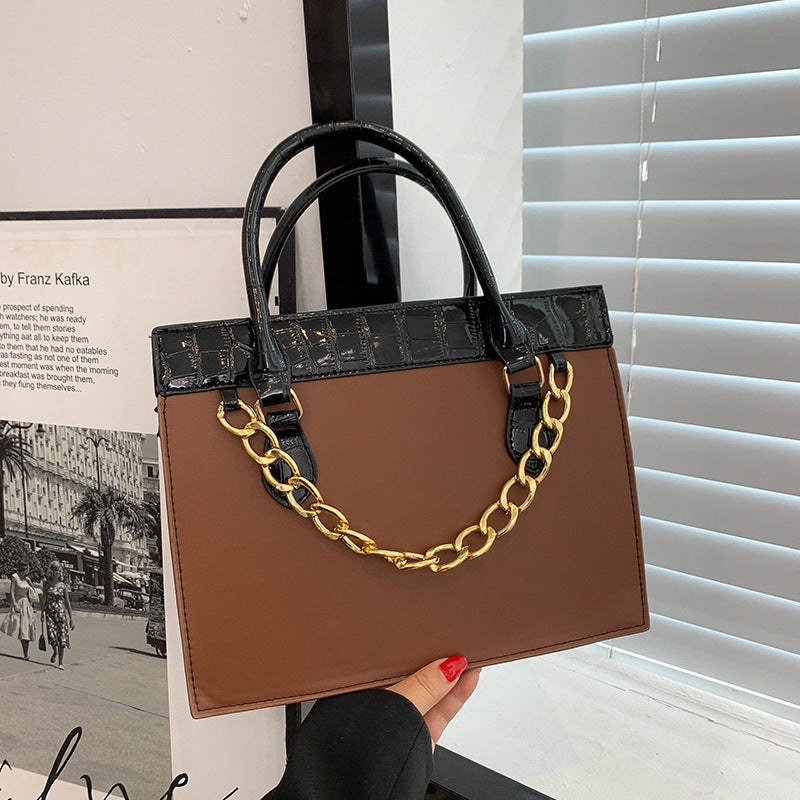 Ny pendler-skuldertaske med stor kapacitet og fashionabelt design