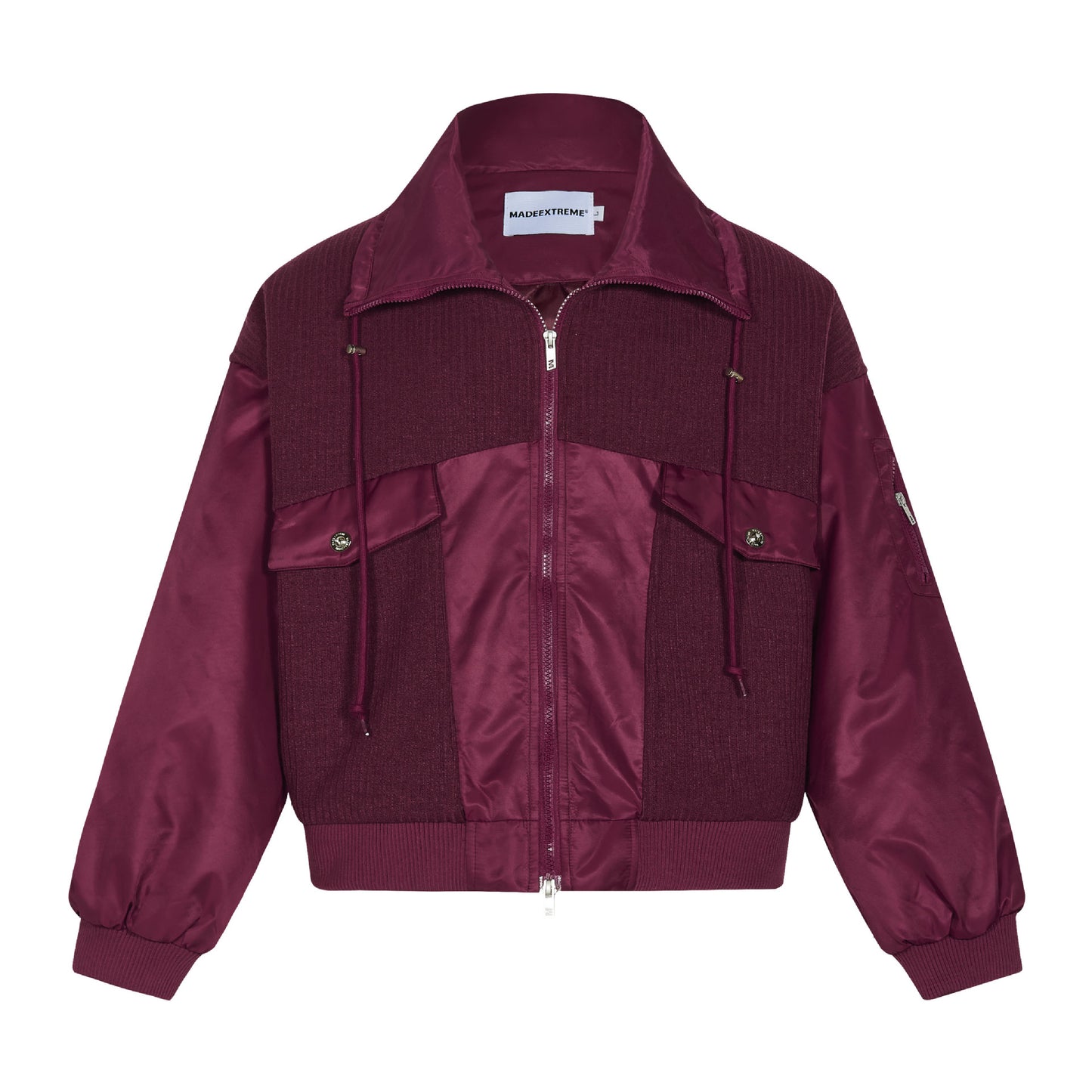 Men's And Women's Solid Color Pilot Loose Jacket