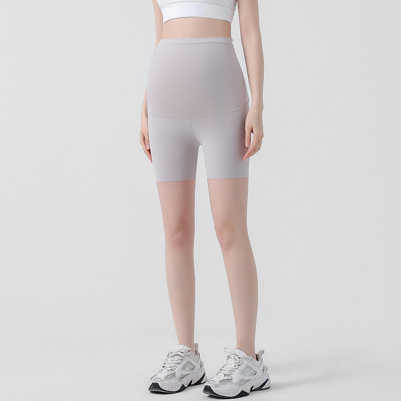 Pregnant Women's Safety Pants Thin Spring And Summer Outer Wear Seamless