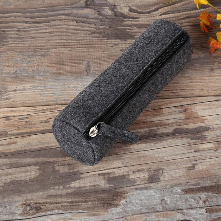 College Student's Portable Felt Pencil Case