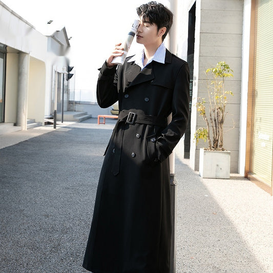 Windbreaker Men's Long Type Slim Fit