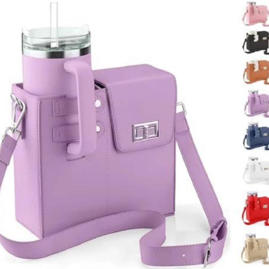 Outdoor Portable Beverage Bottle Kettle Bag Universal Shoulder Crossbody Kettle Bag