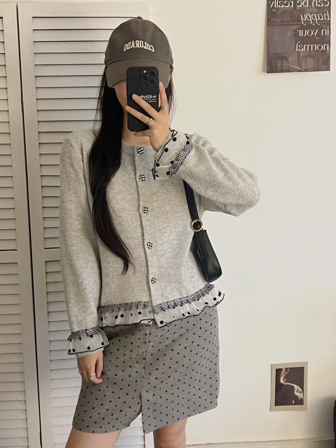 Lace Knitted Cardigan Casual Women's Sweater