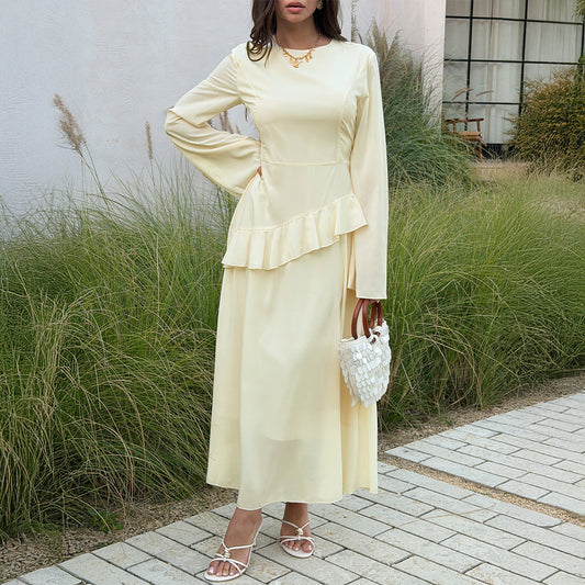 Womens Stylish Casual And Elegant Patchwork Dress