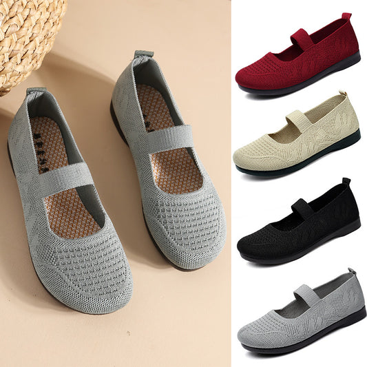Comfort And Casual Middle-aged And Elderly Shoes For The Old Breathable