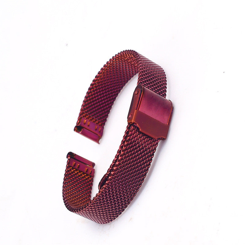 Smartwatch-rem i flettet rustfrit stål