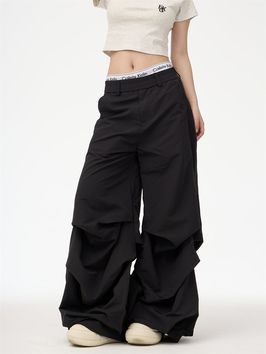 Street Loose All-matching Wide Leg Straight-leg Trousers
