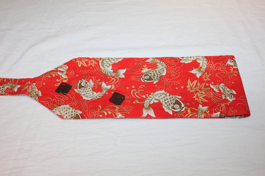 Cotton And Linen And Wind Belt Dress With Wide Girdle