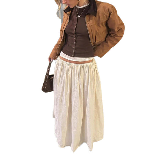 New Petite Bohemian Puff Women's Skirt