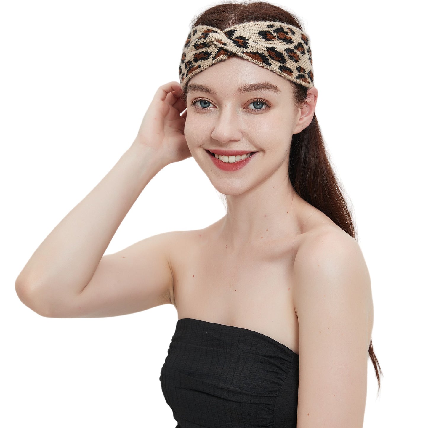 Headband Bow Leopard Hair Band