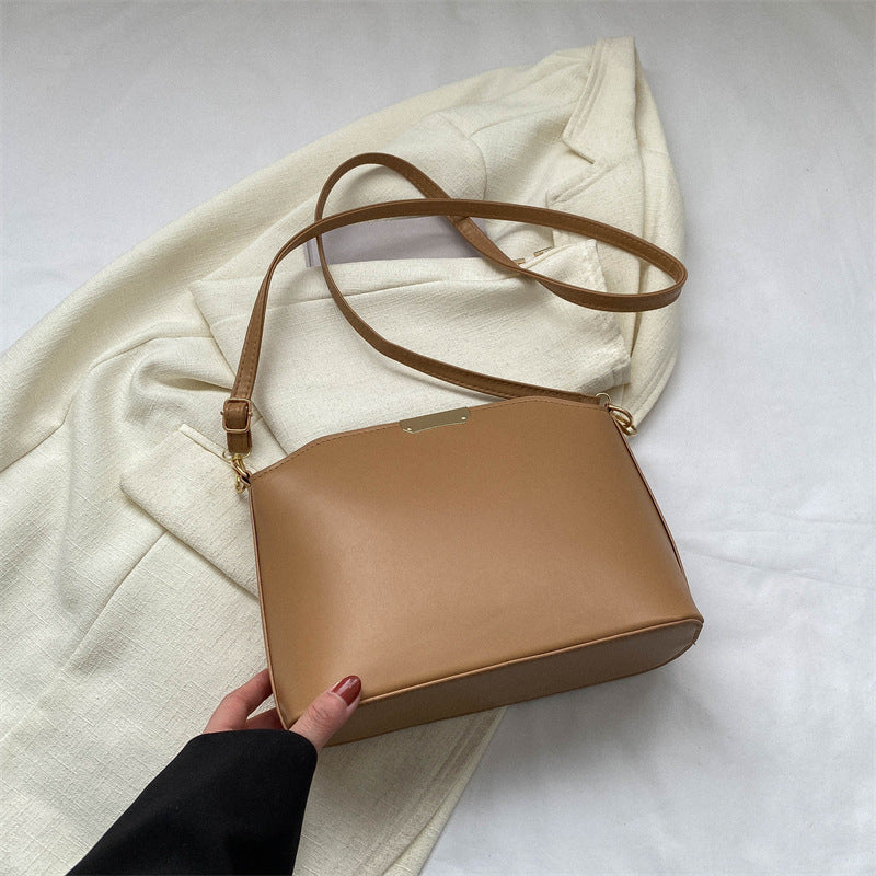 Large Capacity Shoulder Crossbody Bucket Shell Bag Cross-border