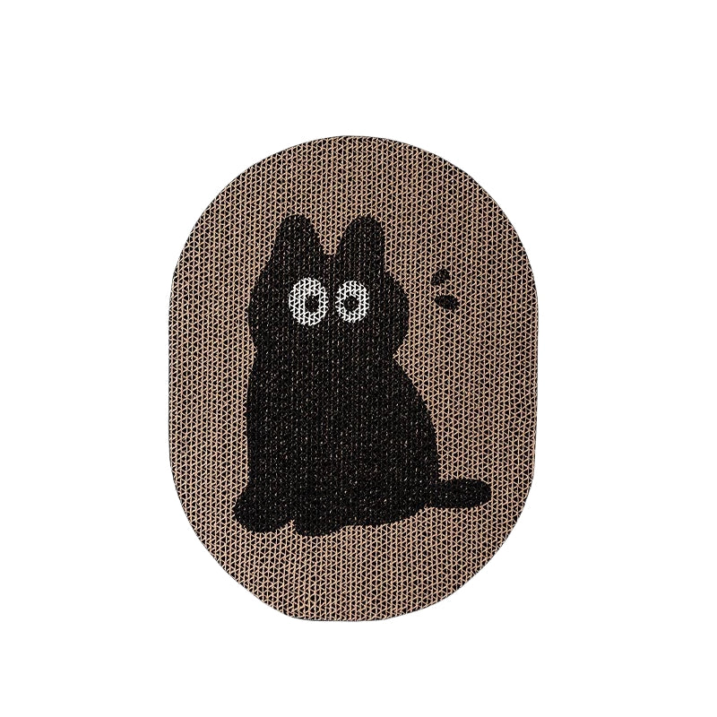 New Cat Toys Blue Clouds Cartoon Sticky Wall Scratching Board Can Play Sleep Wear Resistant Protection Furniture Pet Supplies