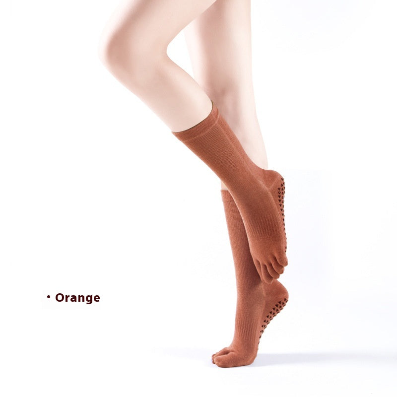 Yoga Socks Over The Knee Full Finger Half Finger Long Tube
