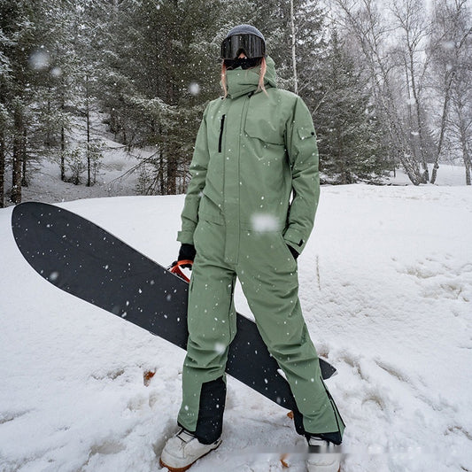 Vandtæt Vinter Varm Heldragt Skisæt