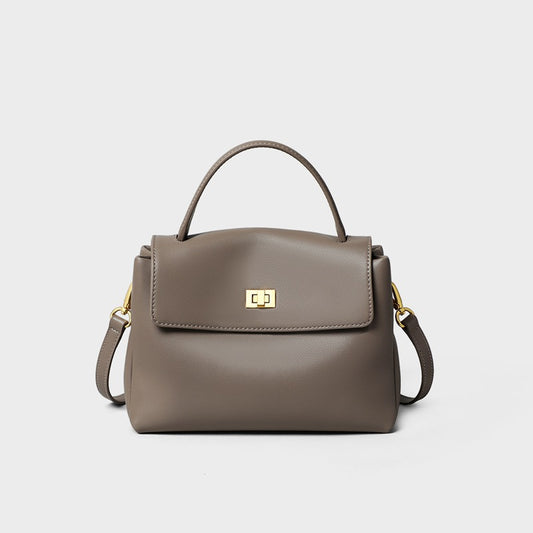 High-grade Genuine Leather Women's Bag Portable Commuter Postman