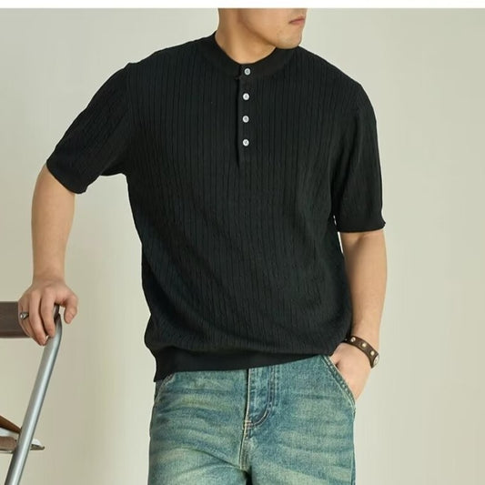 Half-sleeve Summer Wear T-shirt Men's Top