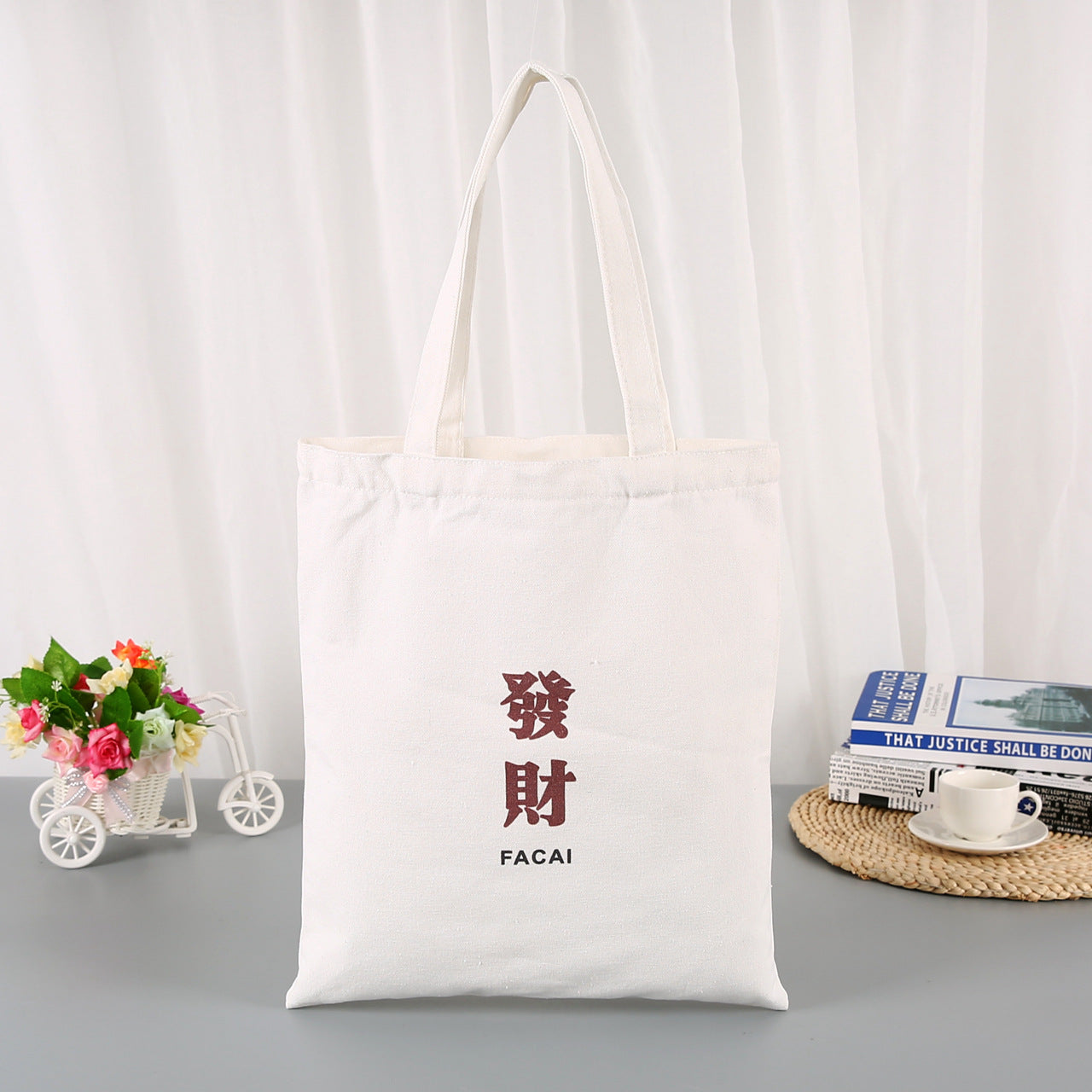 One-shoulder College Style Large-capacity Shopping Bag
