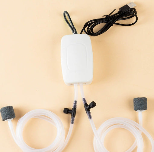 Small, Portable, Quiet Mini Fish Tank Oxygenator
