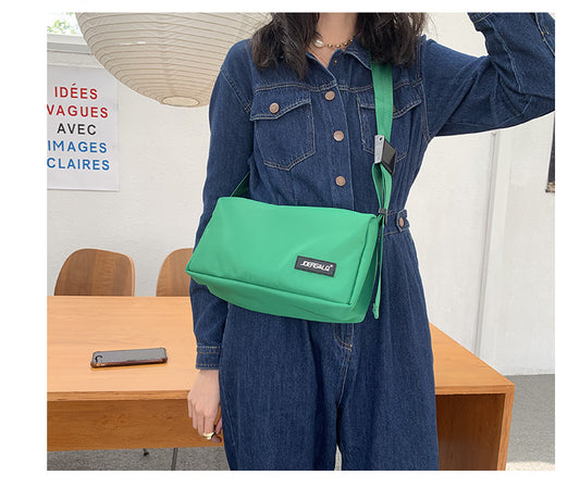 Spring New Crossbody Oxford Cloth Large Capacity Casual Shoulder Bag