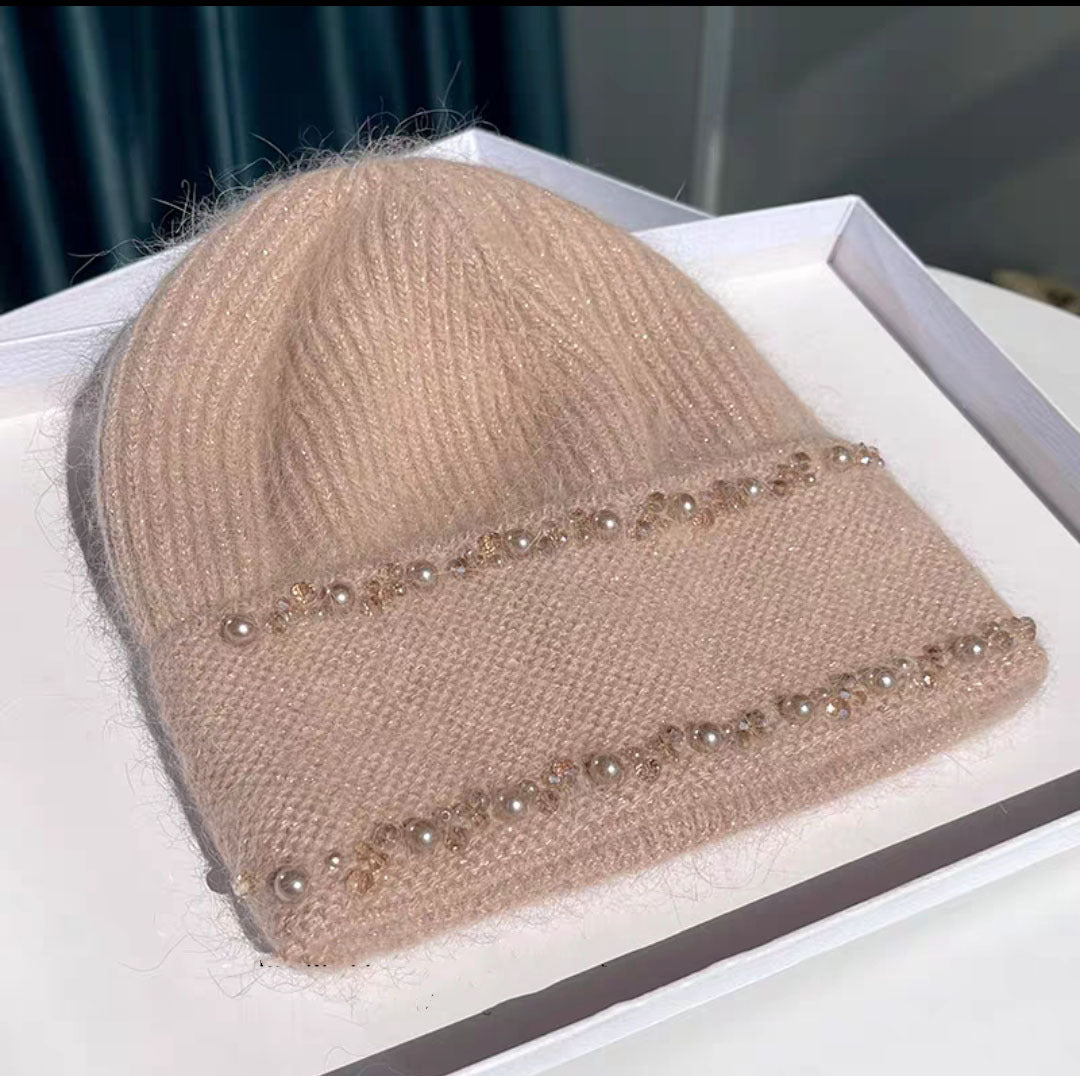 Women's Winter Blended Warm Knitting Wool Hat