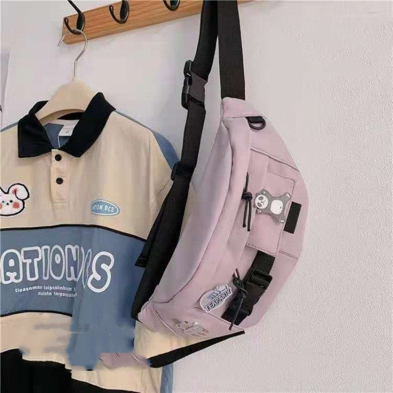 Women's Ins Harajuku Style All-match Messenger Bag Large Capacity