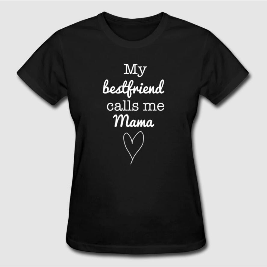 Women's Summer Letter Print Short-sleeve