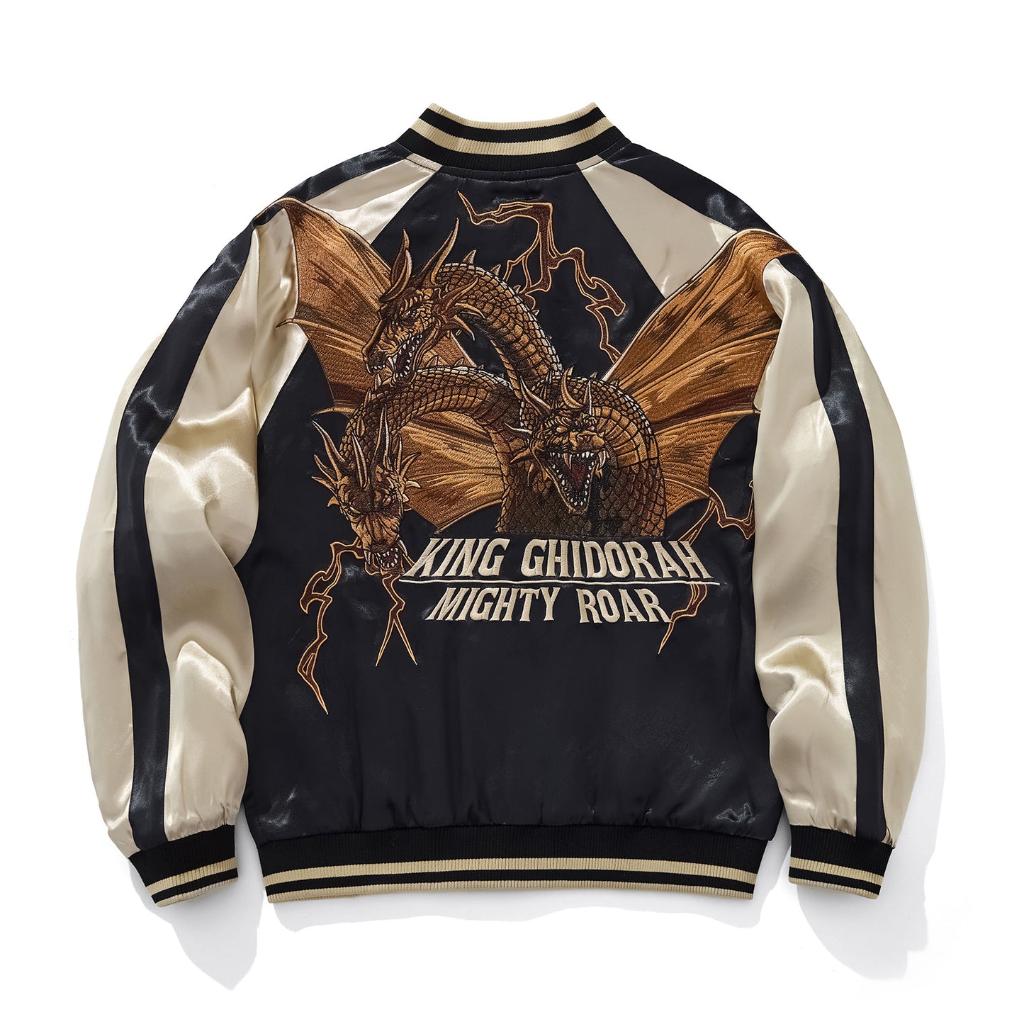 Mens Loose Fit Polyester Embroidered Chinese Style Jacket