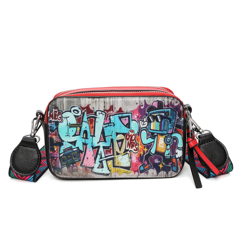 Personalized Graffiti Camera Bag For Women