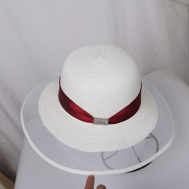Women's Summer Beach Sun Protection Shade Casual Straw Hat
