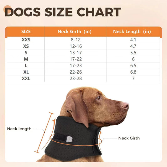 Dog Neck Brace Supports Cervical Vertebral Sprains Instability, Neck Brace For Dog Cervical Collar,Helps Puppy Recover