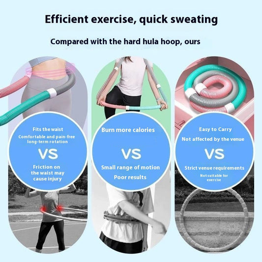 Sammenklappeligt bærbart blødt fjeder fitnessudstyr
