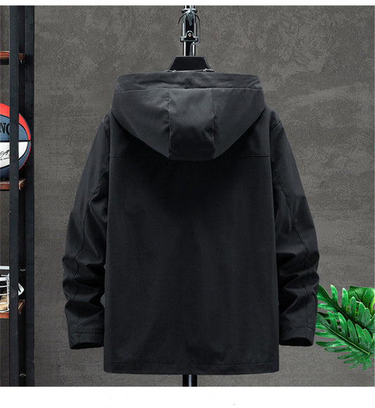 Men's Loose All-match Hooded Jacket