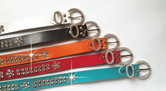 Korean Fashion Ladies Personality Leather Belt